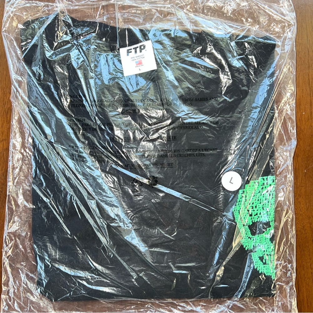 FTP skull black tee
